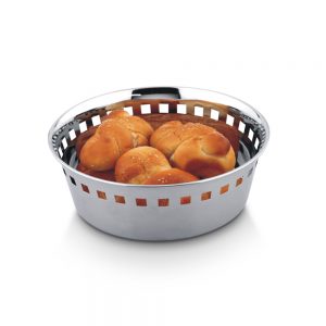 CANASTA PAN ACERO INOXIDABLE 22CM