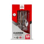 Set de Cubiertos Caribe de 24 Piezas con soporte en Árbol