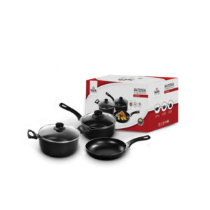 Batería de Cocina Antiadherente de 5 Piezas
