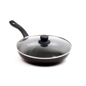 Sartén Antiadherente 26 cm con Tapa de Vidrio y Mango