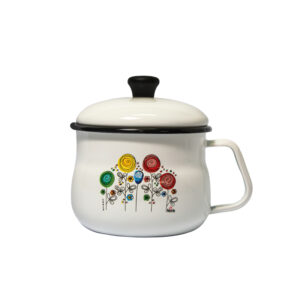 Minijarra en Peltre 12 cm con Tapa