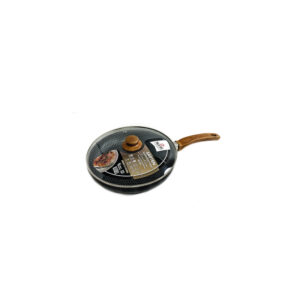Sartén Antiadherente Emotion 26 cm con Tapa de Vidrio