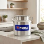Lechera Munal de 15 Lts con Tapa