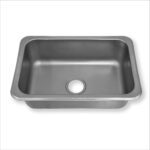 Lavaplatos de Empotrar Premium Acero Inoxidable 60×40 cm
