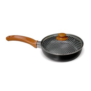 Cacerola Antiadherente Emotion 16 cm con Tapa de Vidrio