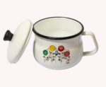 Minijarra en Peltre 12 cm con Tapa