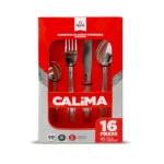 Juego de Cubiertos Calima 16 Piezas en Acero Inoxidable