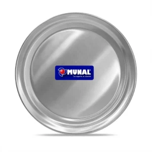 Charol Munal Azafate 40 cm en Aluminio Natural