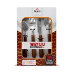 Juego de cubiertos Wayuu BBQ 16 Piezas en Acero Inoxidable